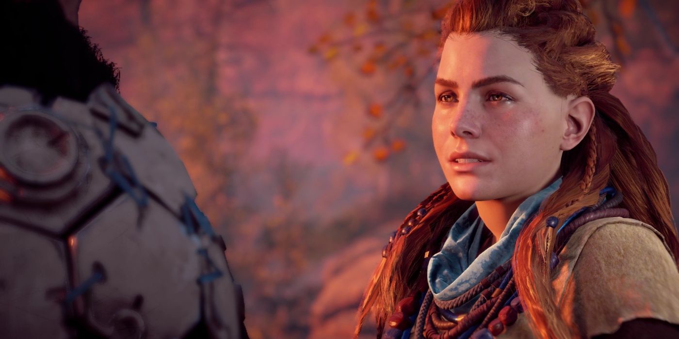 Aloy's Nora Outcast outfit from Horizon Zero Dawn.