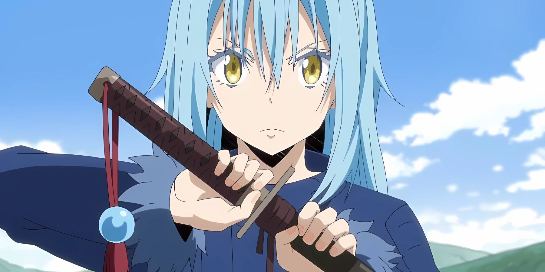 Rimuru Tempest Unsheating Sword