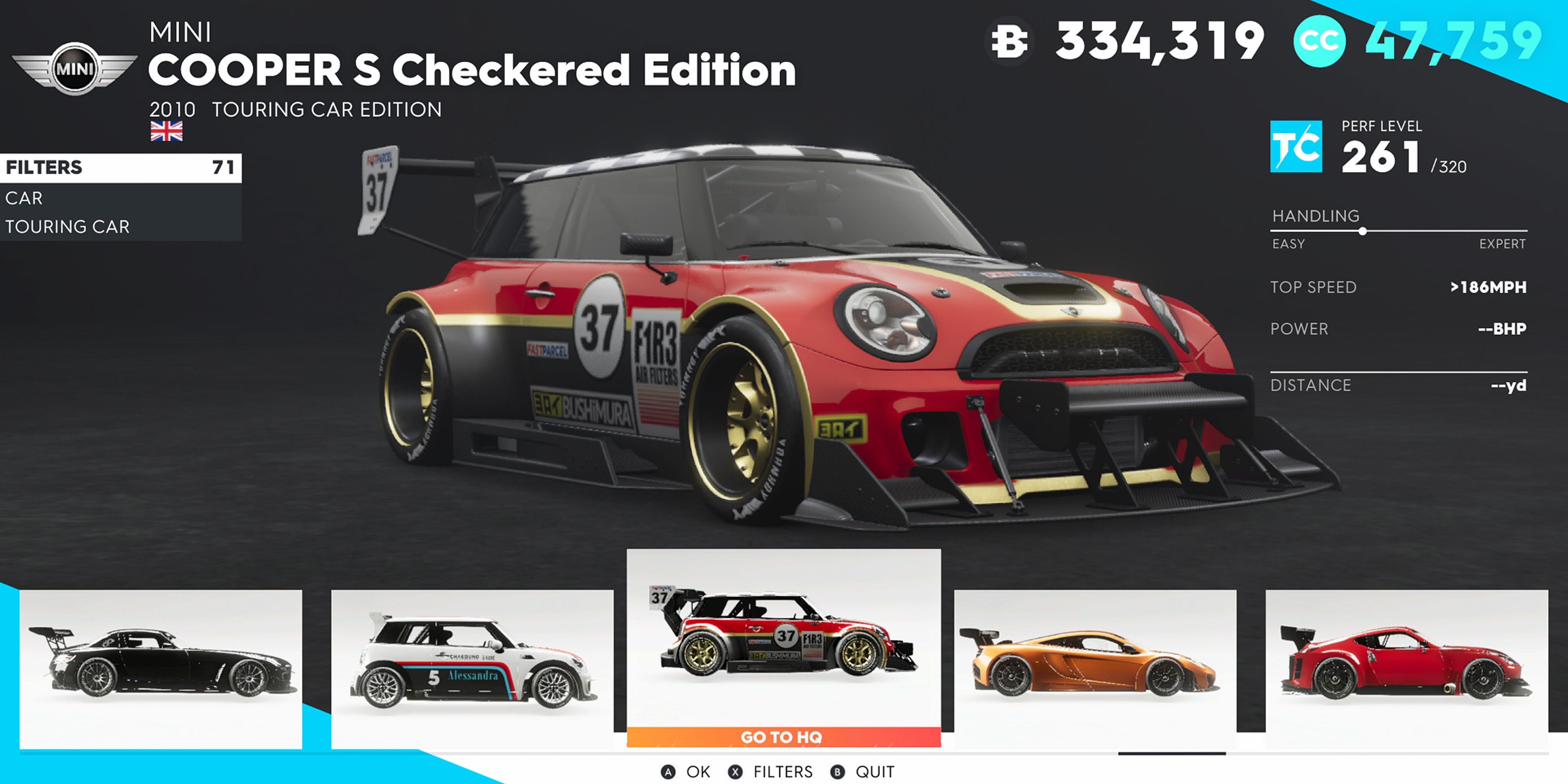 The Crew 2 Mini Cooper S Checkered Edition