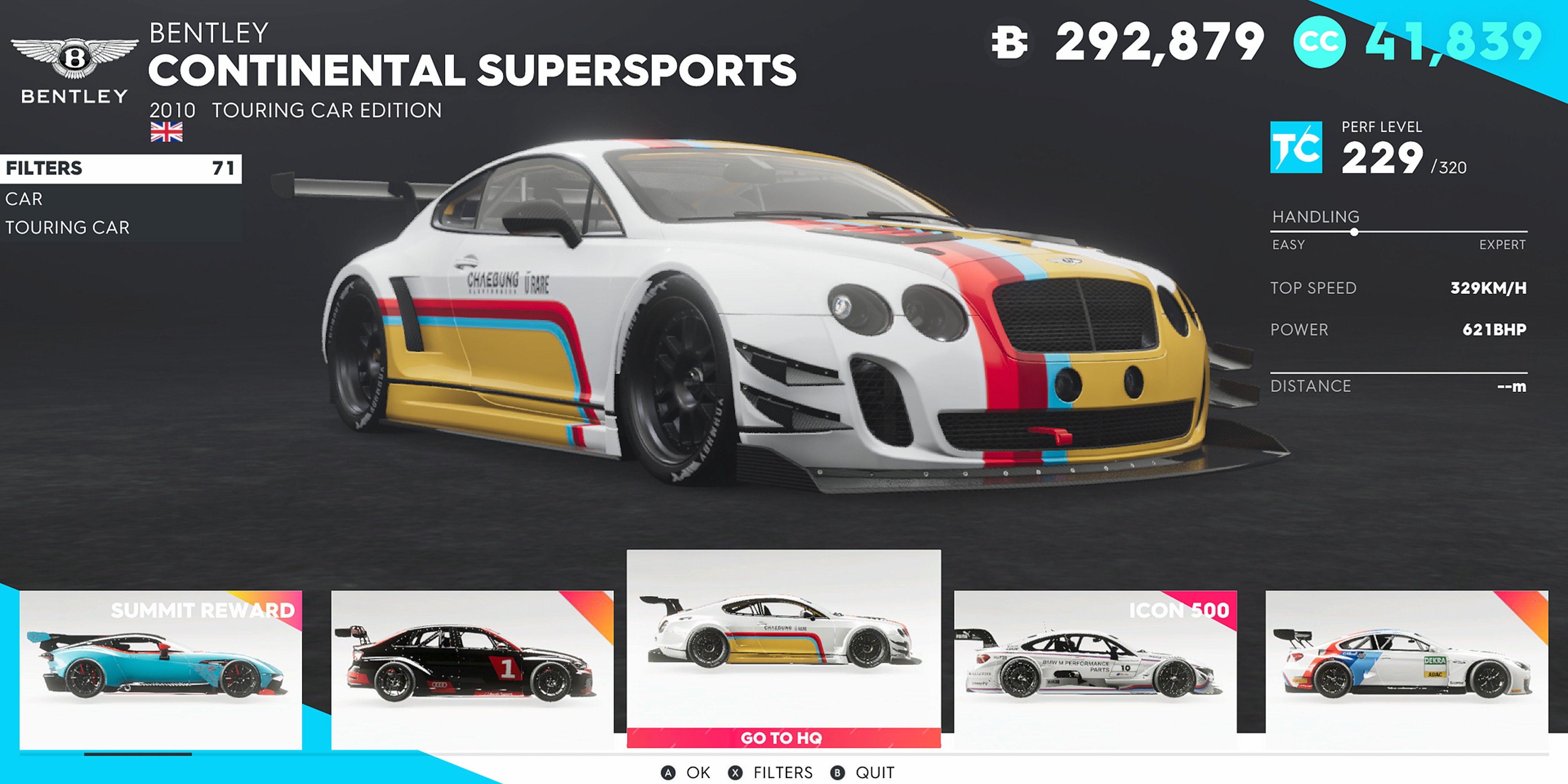 The Crew 2 Bentley Continental Supersports