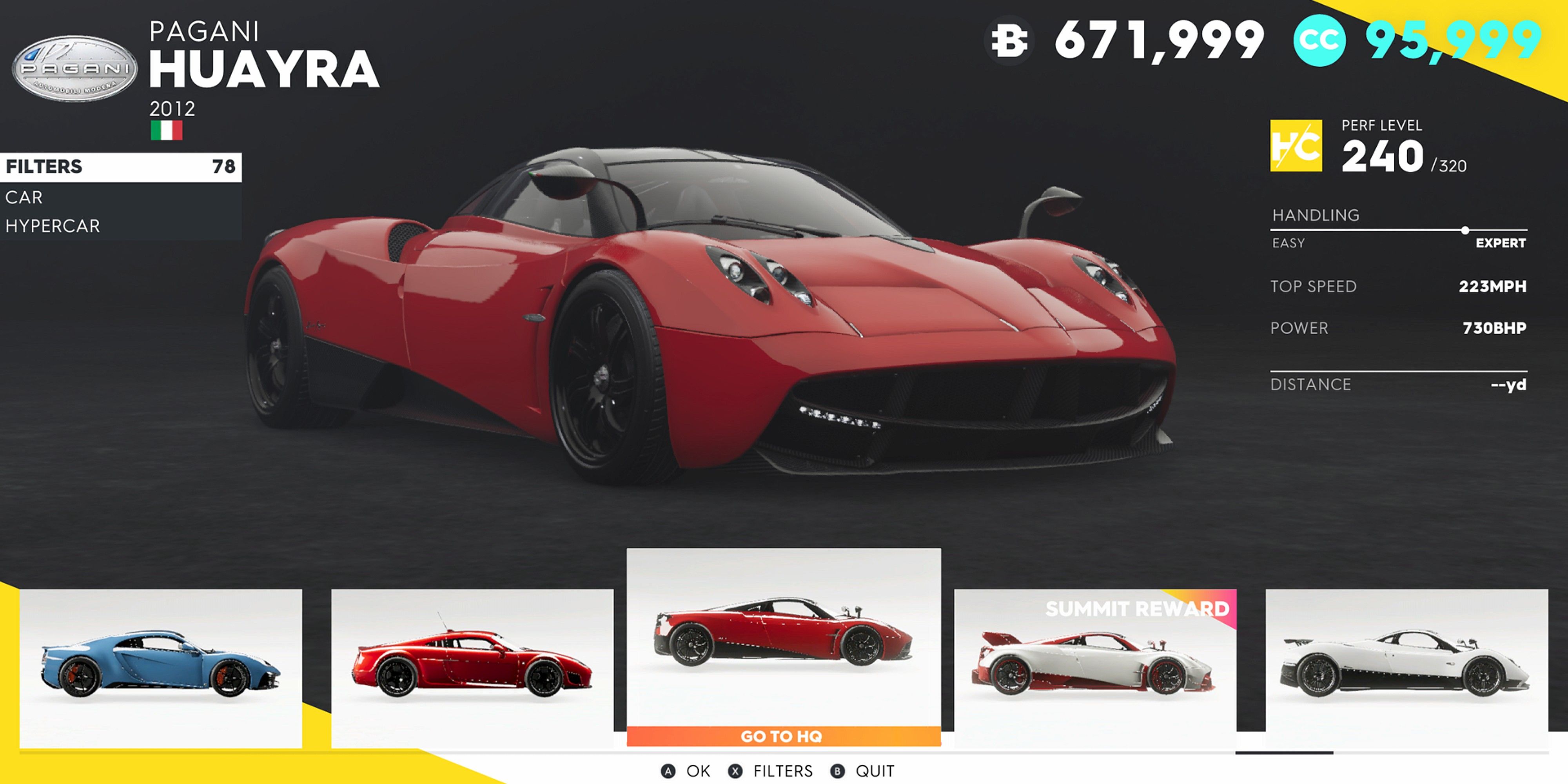 The Crew 2 Pagani Huayra