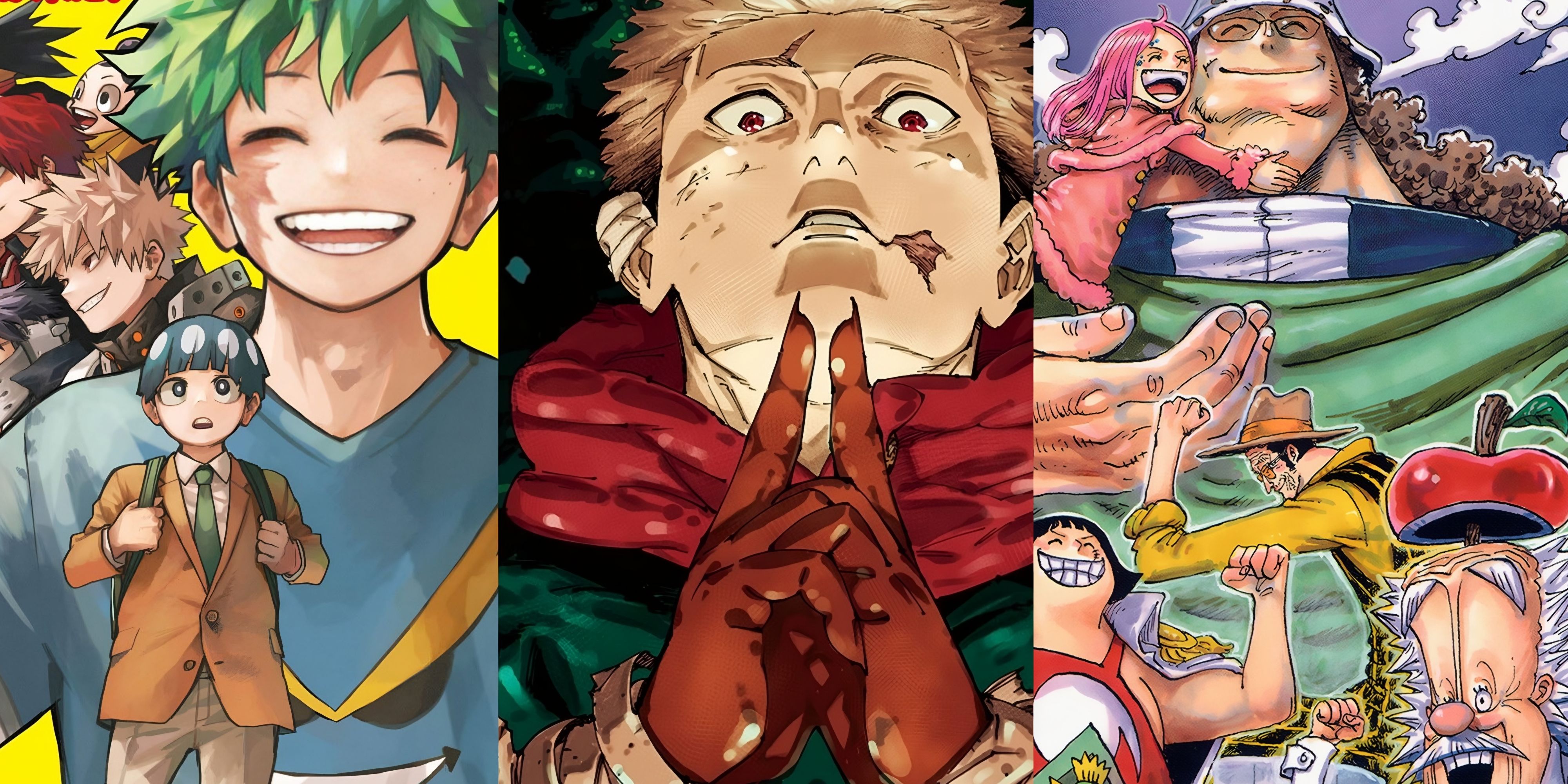 Featured 10 Best Selling Manga Of 2024 Jujutsu kaisen one piece