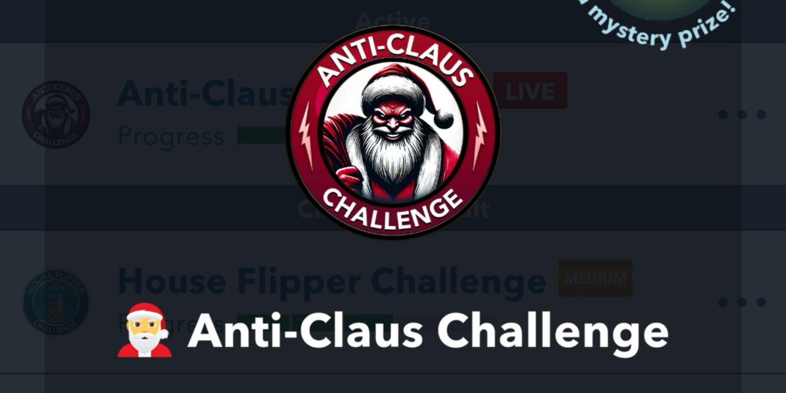 How to Complete the Anti-Claus Challenge