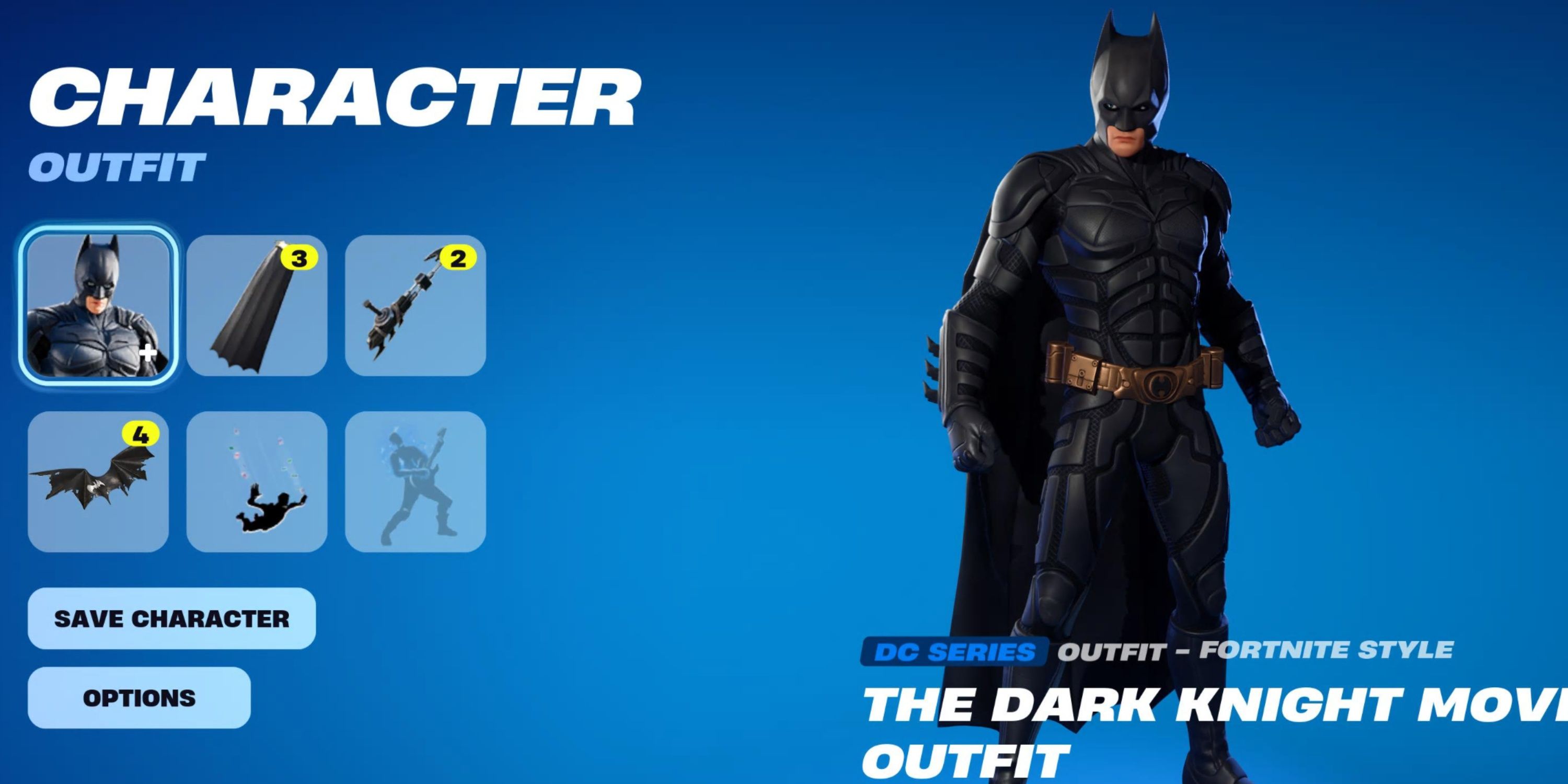 the dark knight movie outfit