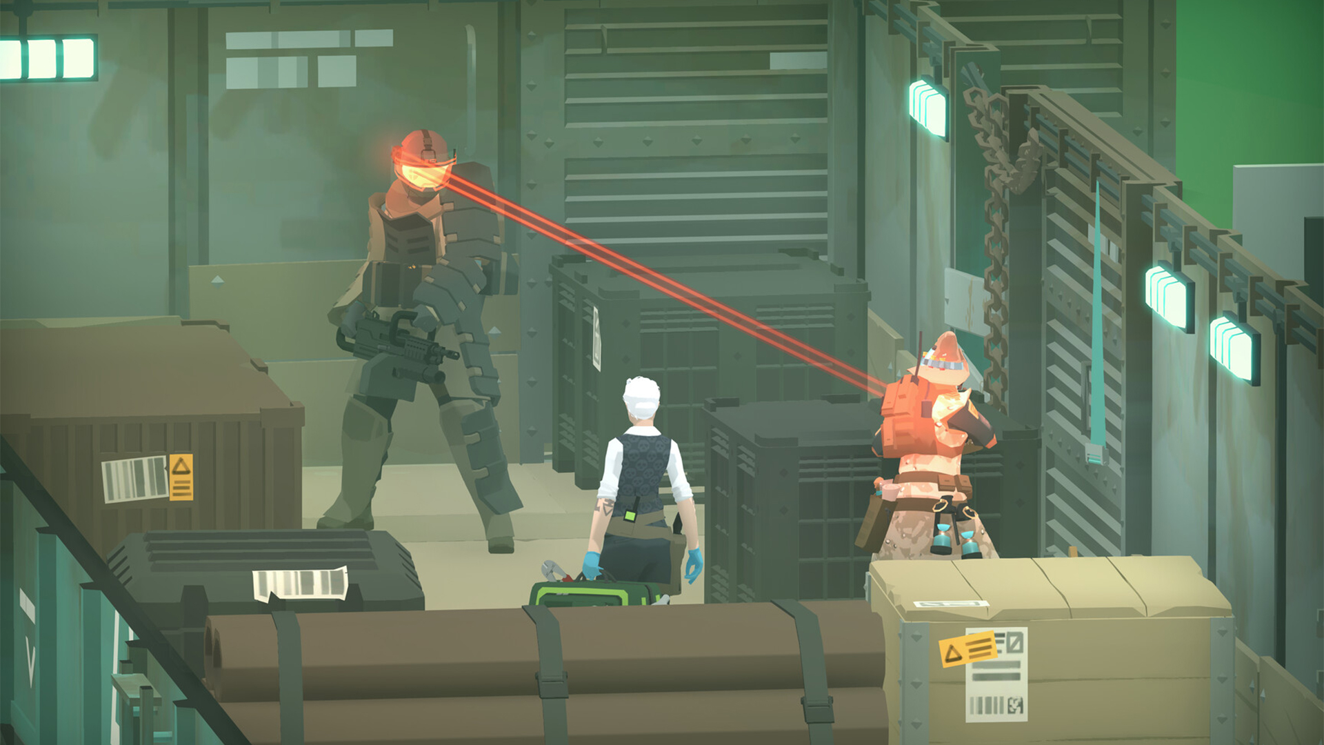 Tactical Breach Wizards screenshot showing strategic combat graphics