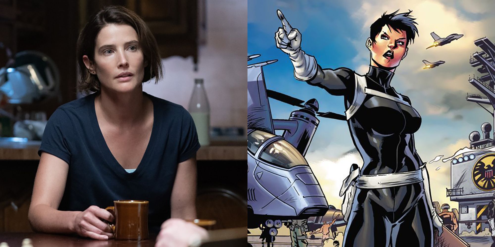 Maria Hill MCU vs Comics