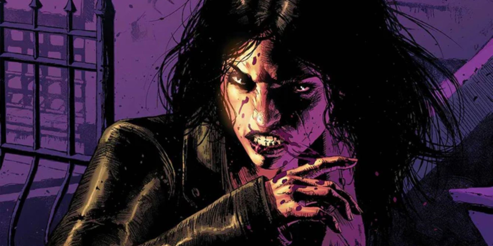 Jessica Jones covered in blood