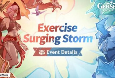 Exercise Surging Storm event