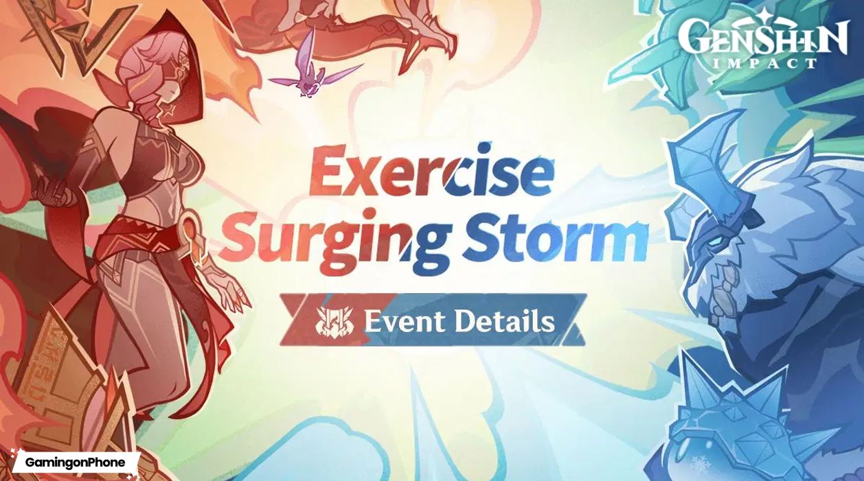 Exercise Surging Storm event