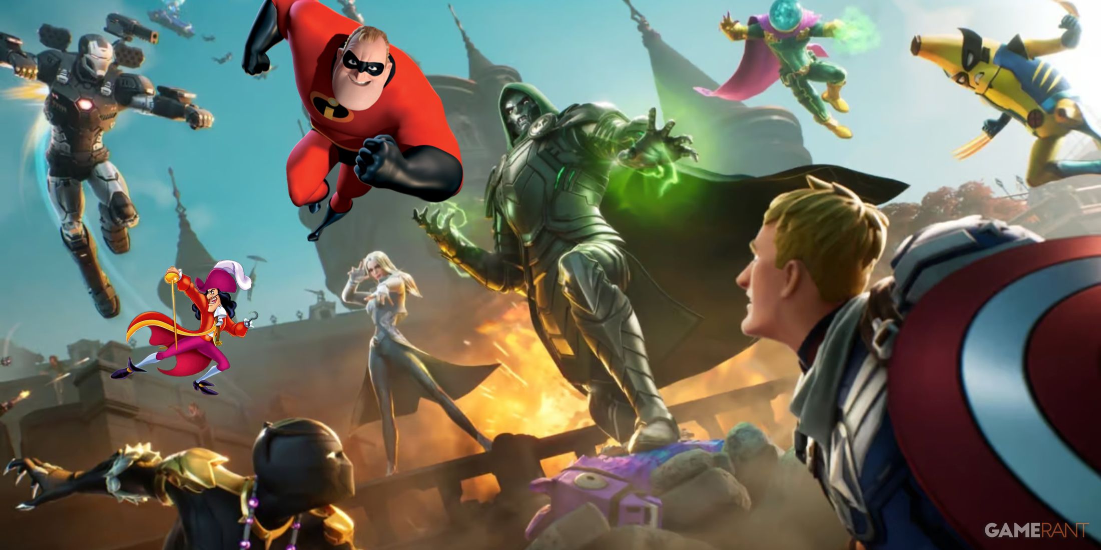 Fortnite Marvel Disney Pixar Skins