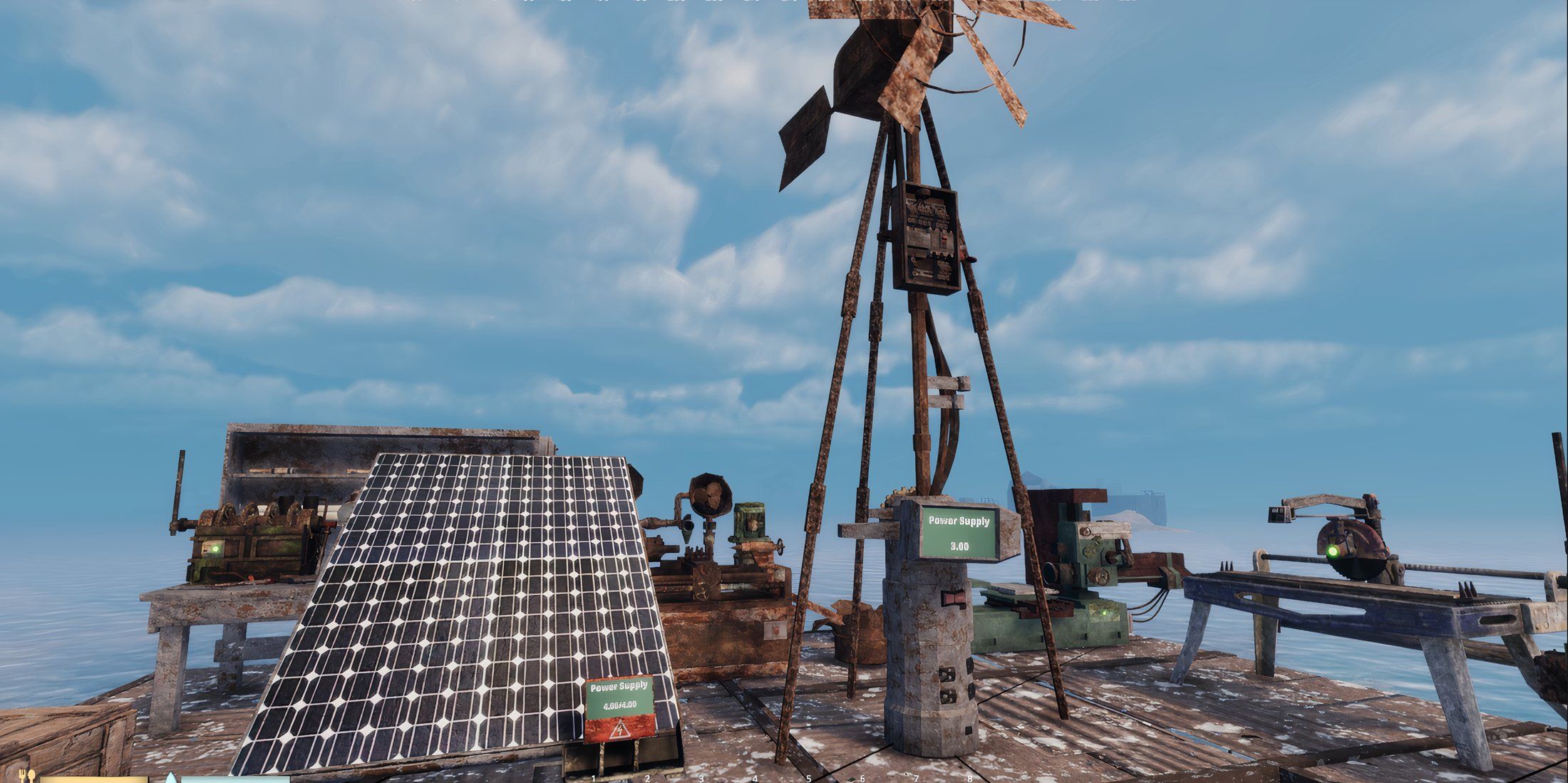 Sunkenland Wind and Solar Power Return