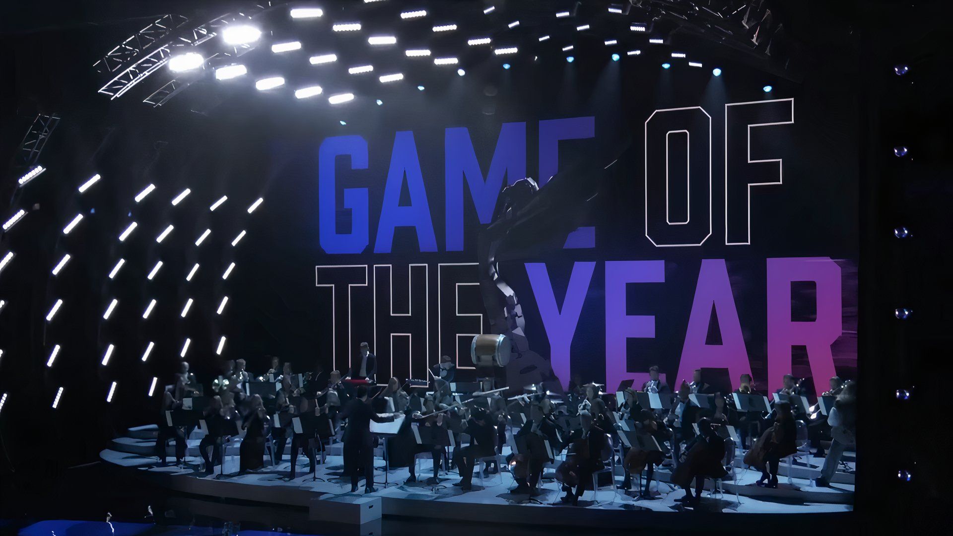 The Game Awards orchestra in 2021.