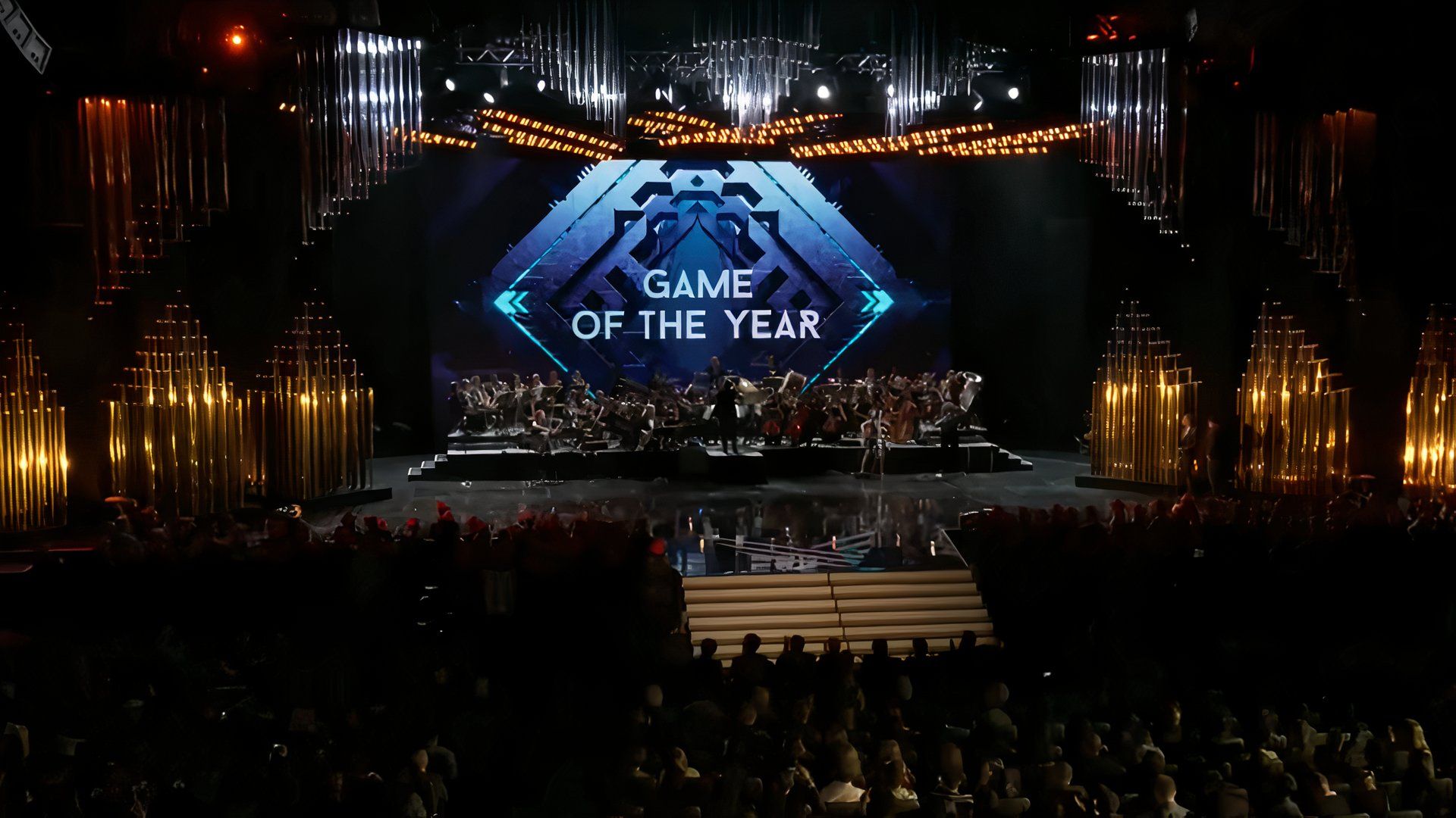 The Game Awards orchestra in 2017.