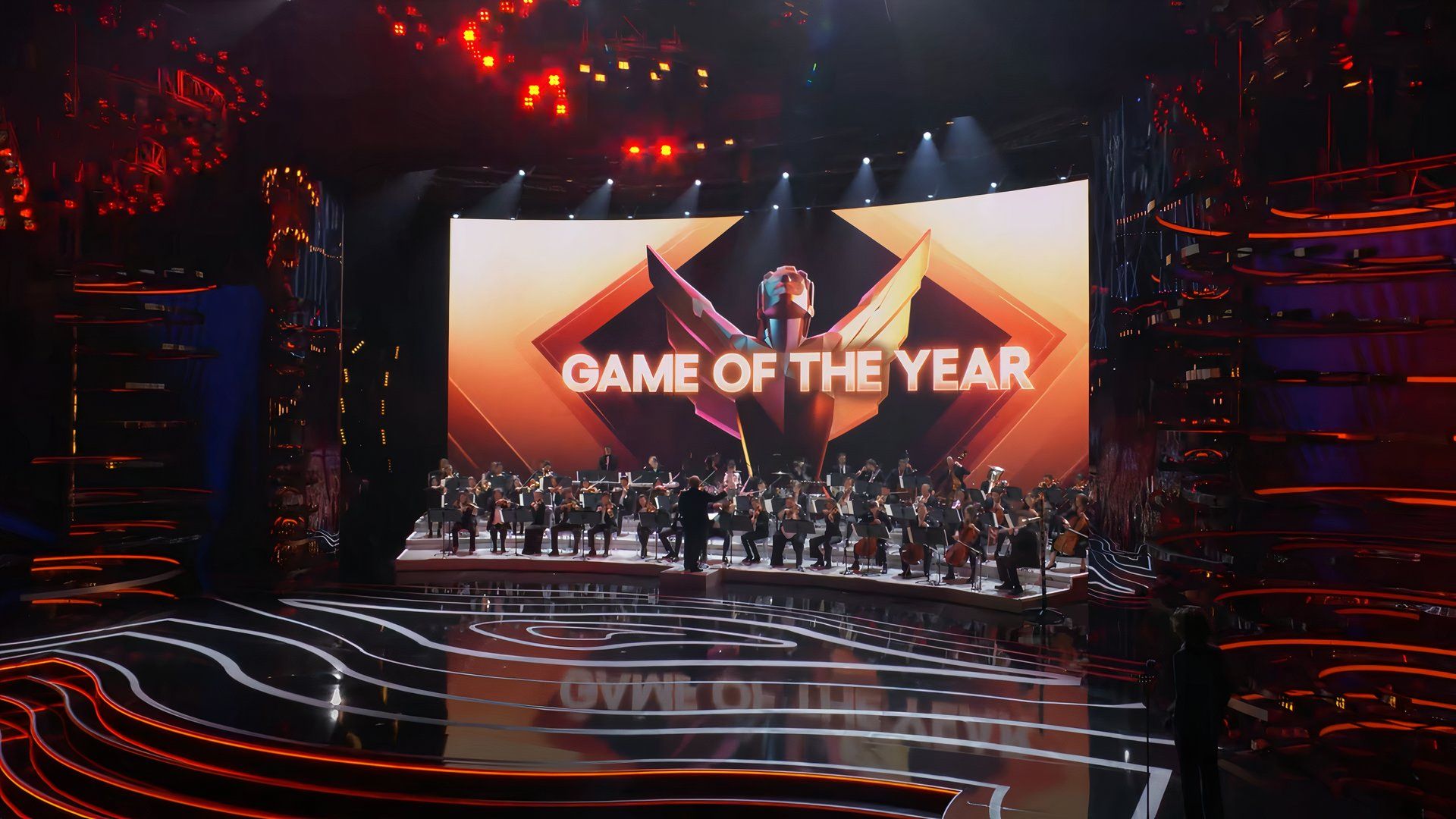 The Game Awards orchestra in 2023.