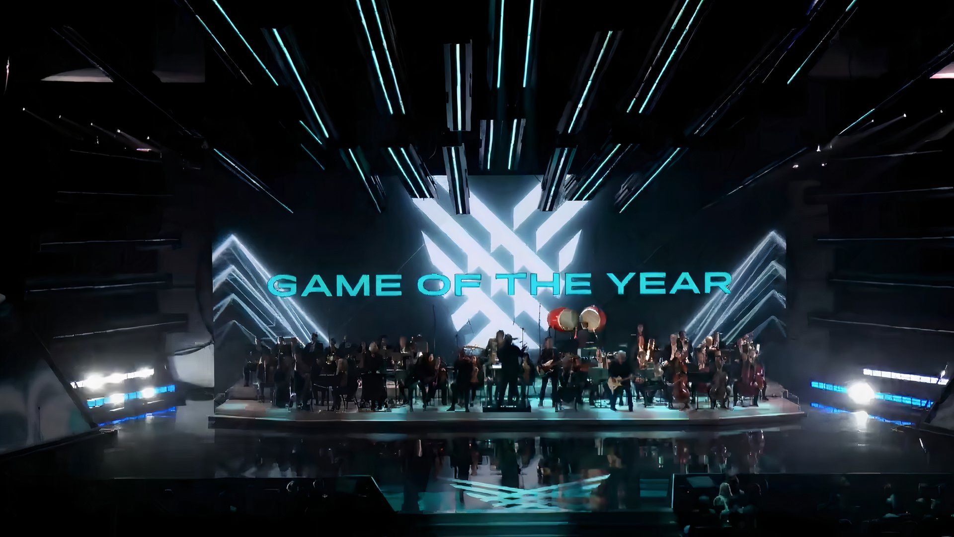 The Game Awards orchestra in 2018.