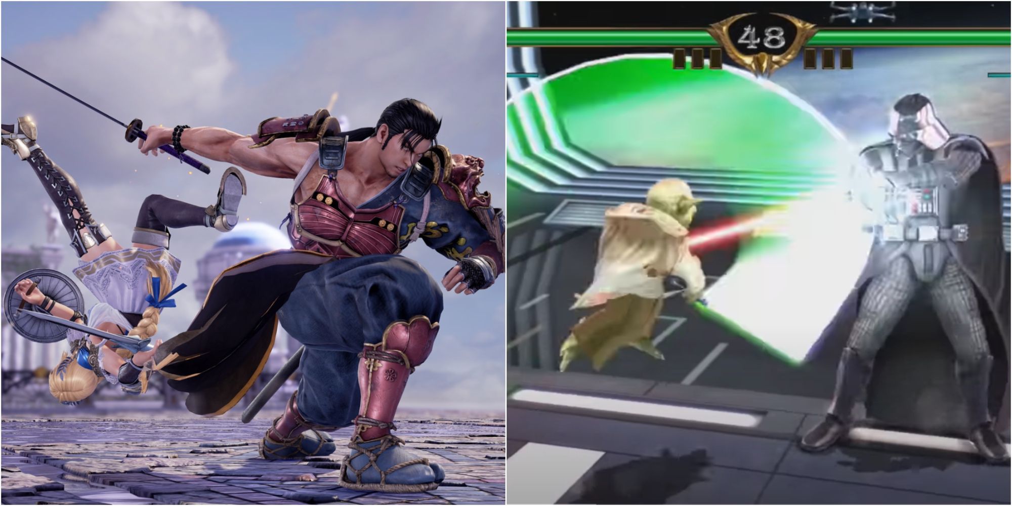 SoulCalibur 6 and SoulCalibur 3