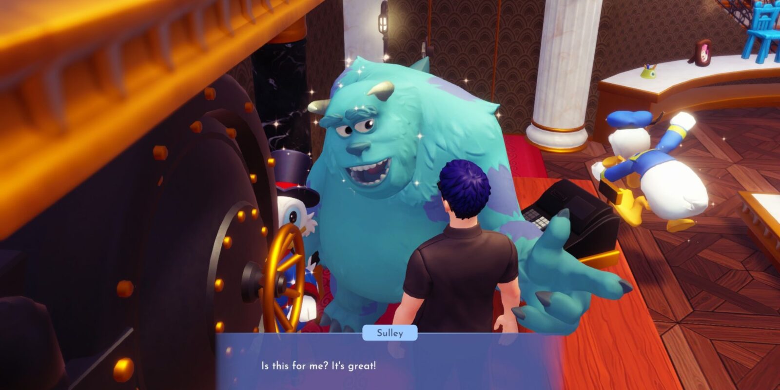 Who is the CEO of Monsters Inc. in Disney Dreamlight Valley