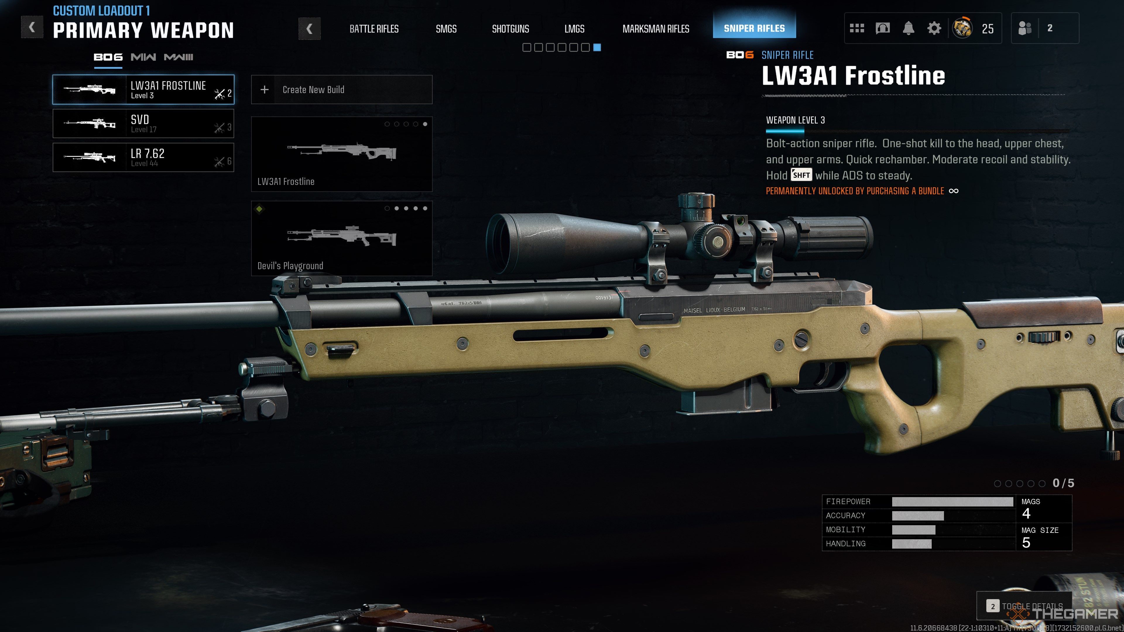 Black Ops 6 Warzone Sniper Rifles