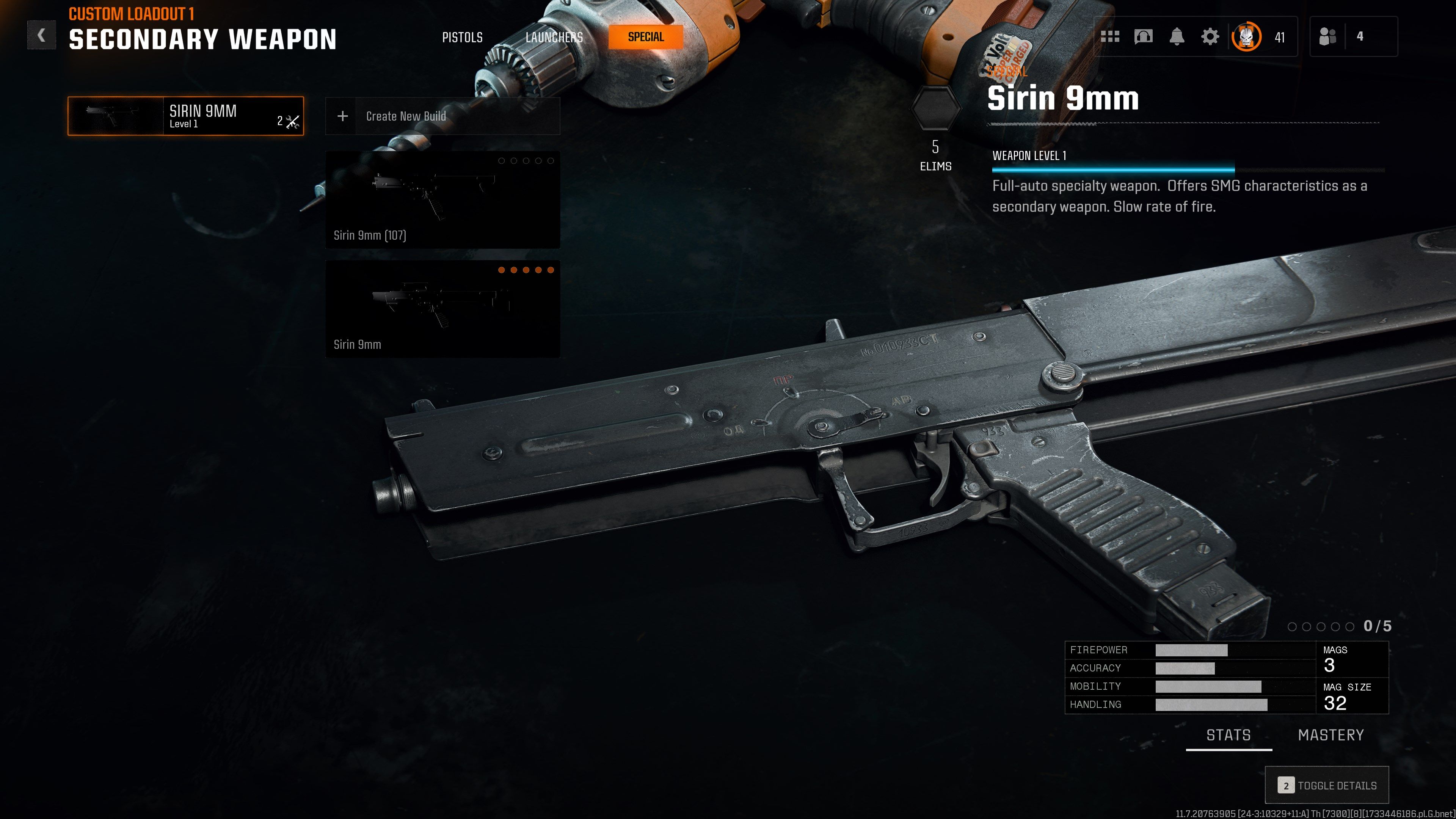 Black Ops 6 Special Secondary Weapon