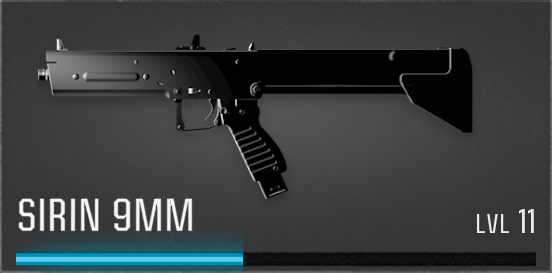 Black Ops 6 Sirin 9mm SMG Icon