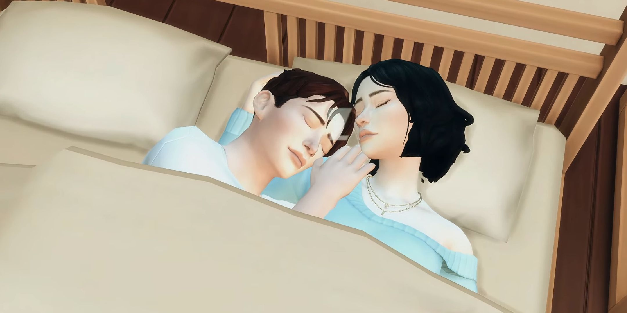 sims 4 bed cuddle mod