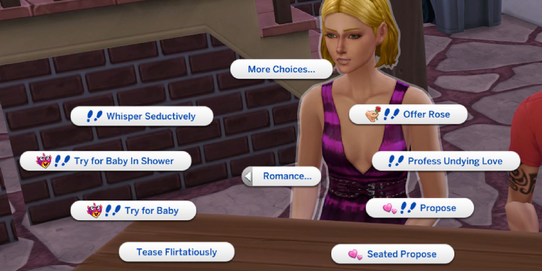 the sims 4 Romantic Surprise Proposal Interactions Mod