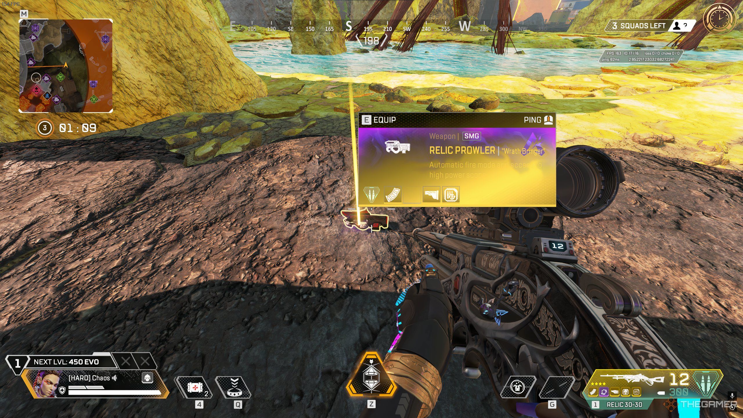 The Relic Prowler, which is one of the Items found in Rift Relics in Apex Legends.