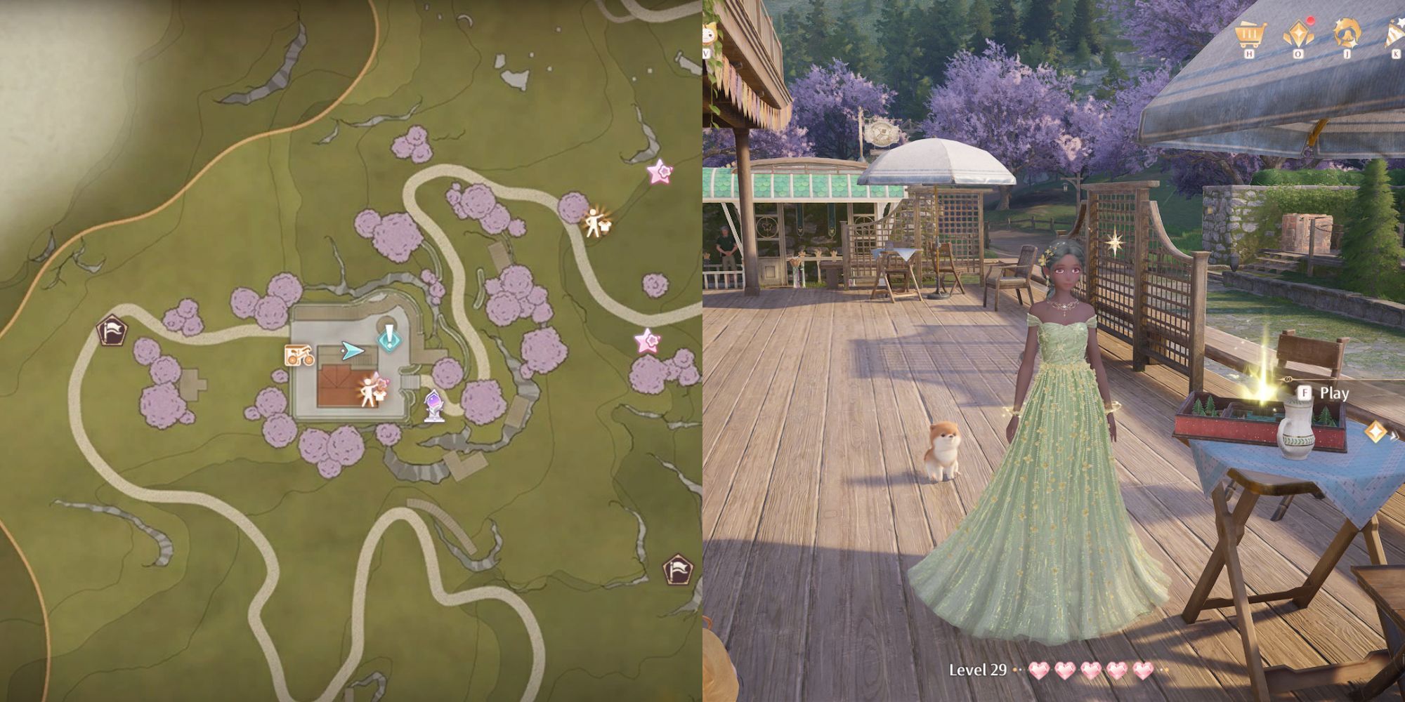 Infinity Nikki- Breezy Meadow Cicia Art Academy Field Base Terrace