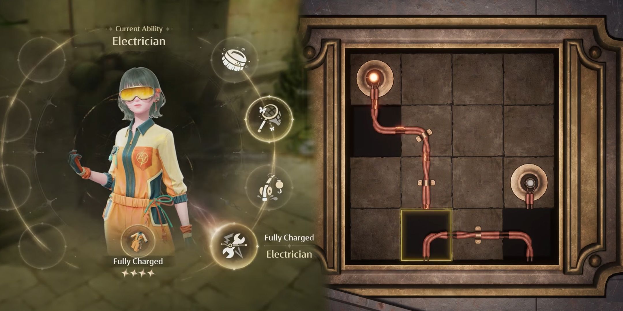 Infinity Nikki Electrician Ability Outfit