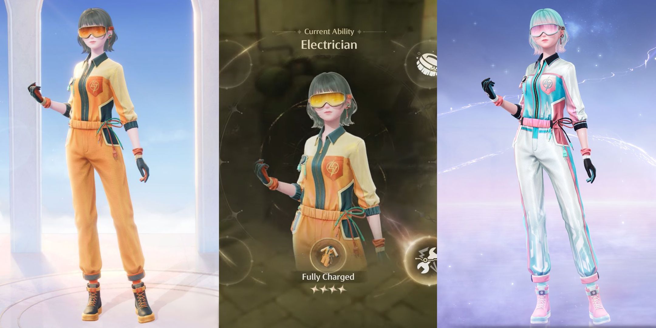 Infinity Nikki Electrician Ability Outfit Fully Charged Quest Outfit