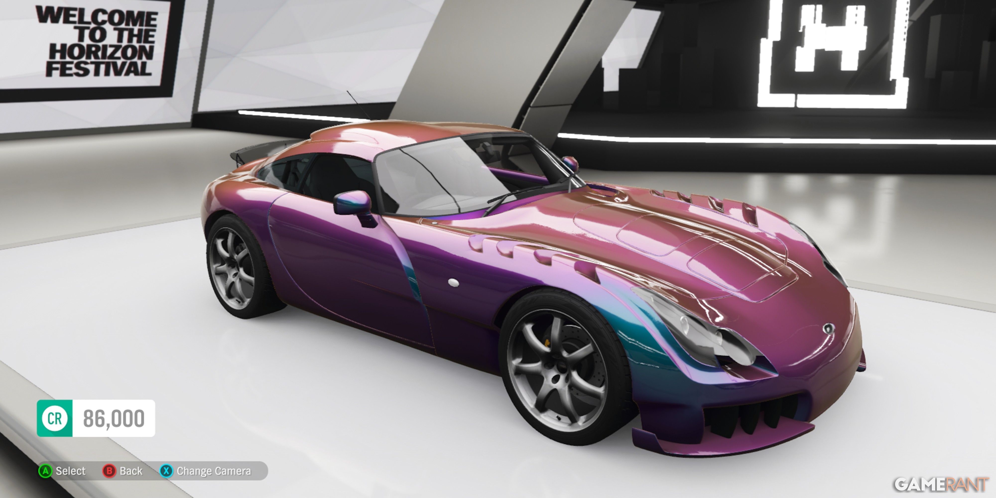 Forza Horizon 4 Autoshow TVR Sagaris 2005