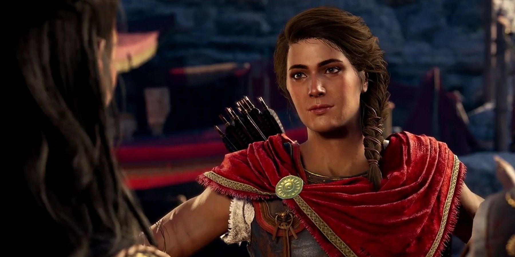 Assassin's Creed Kassandra cutscene