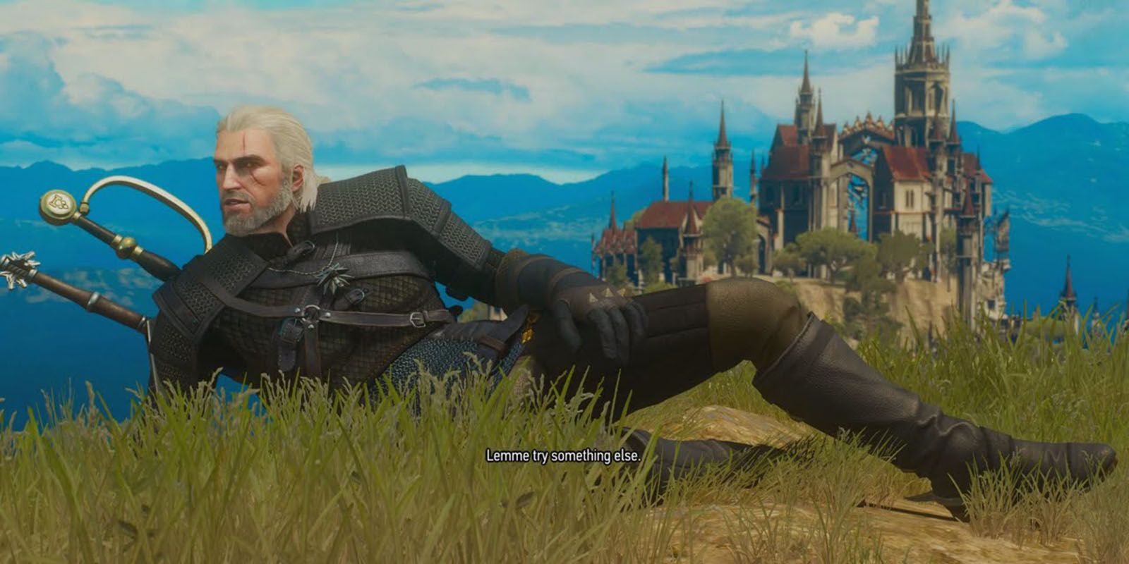 TW3 Geralt Posing