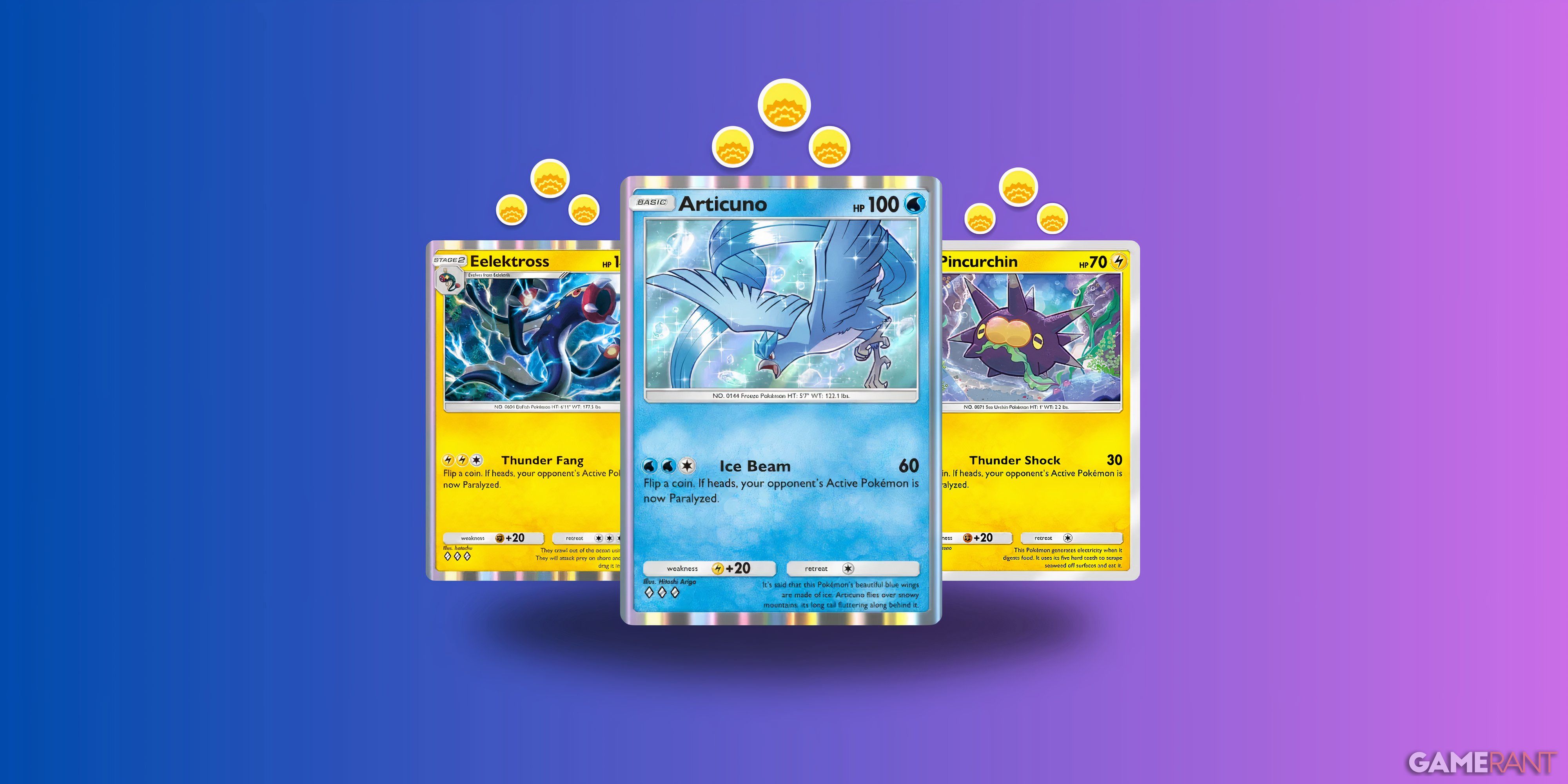 the paralyze cards in pokemon tcg pocket.