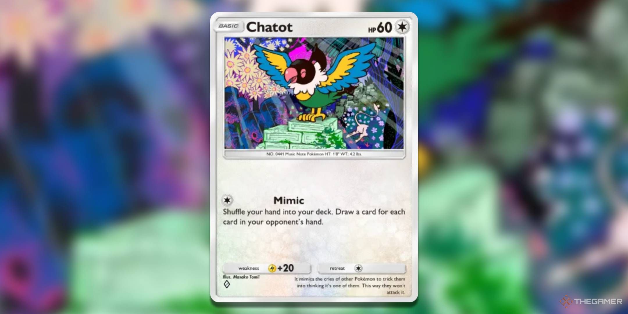 Chatot in Pokemon TCG Pocket-1