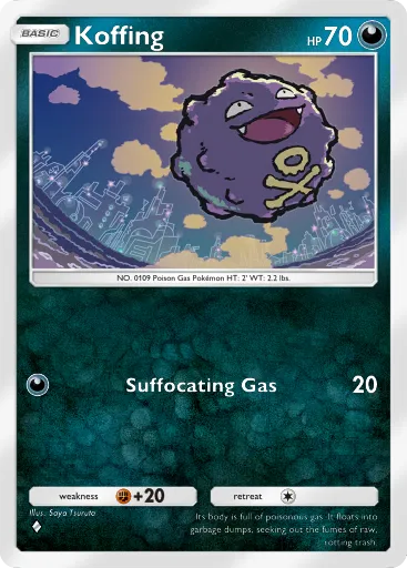 Koffing in Pokemon TCG Pocket.