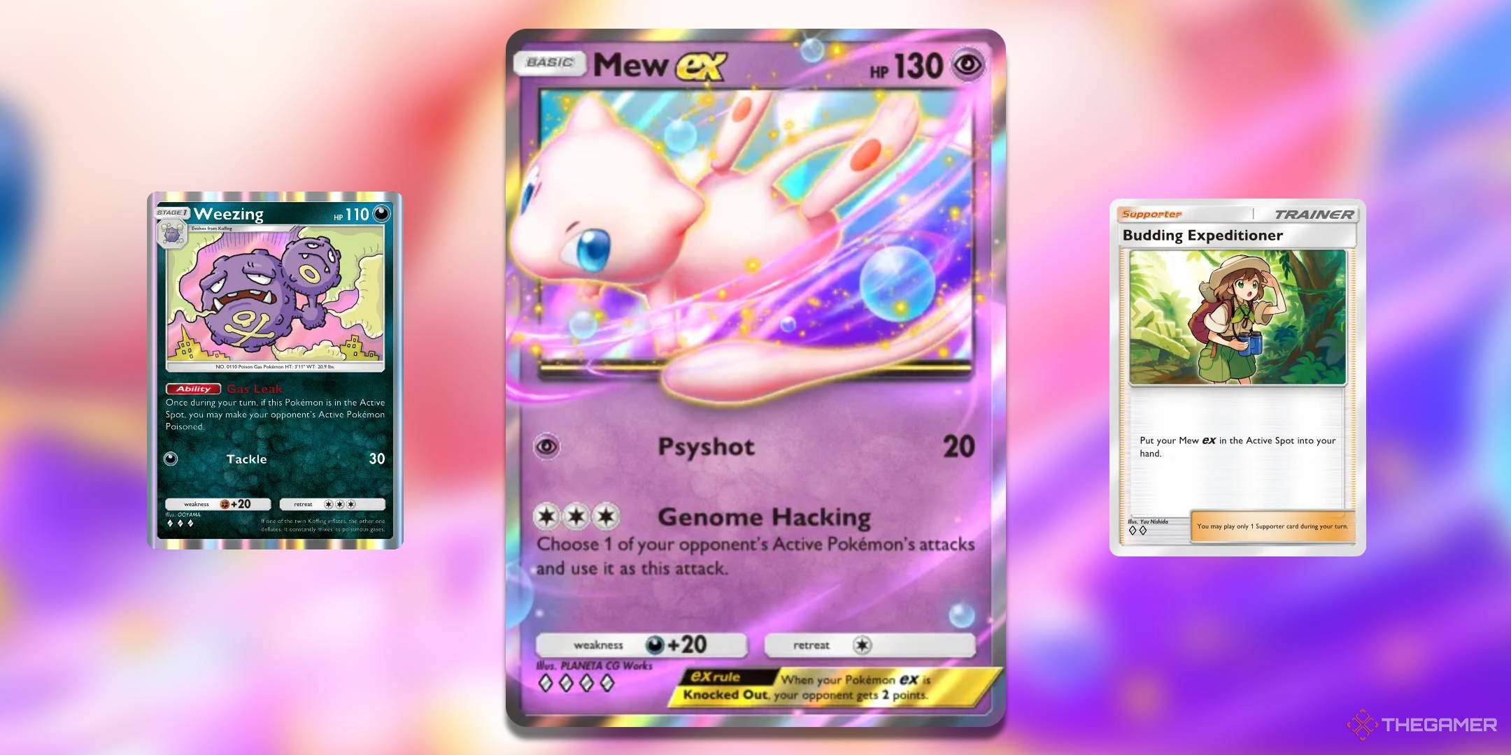 Mew ex Pokemon TCG Pocket feature image.