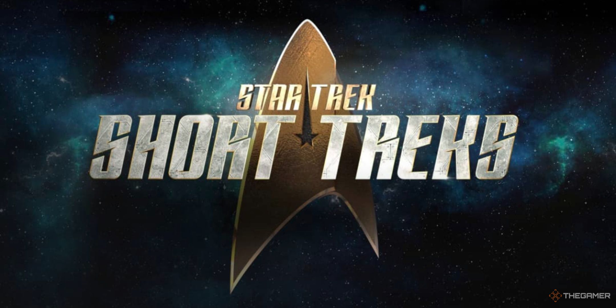 The title screen of Star Trek Short Treks.