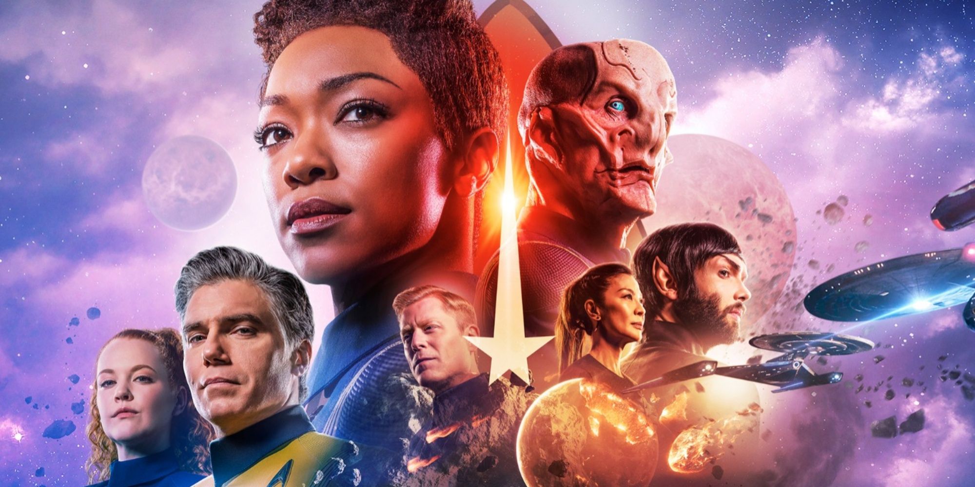 Star Trek Discovery Season 2's poster featuring the cast.