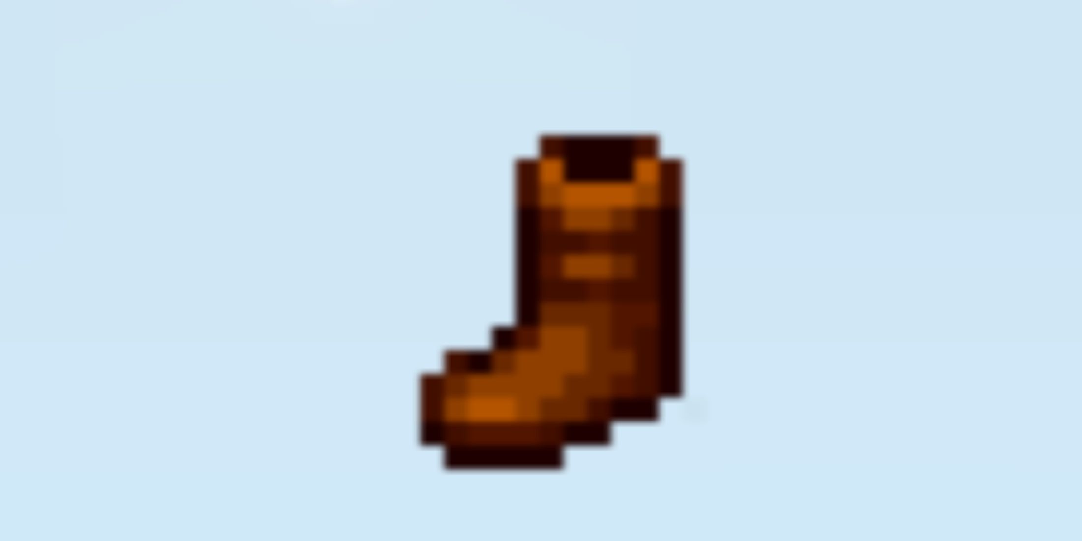 leather boots stardew valley