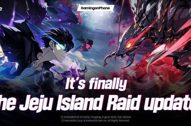 Jeju Island Raid update Solo Leveling ARISE cover