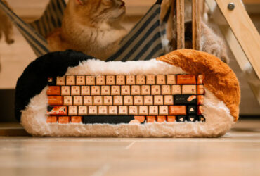 This cat-themed wireless gaming keyboard is a fluffy feline treat, costing $239