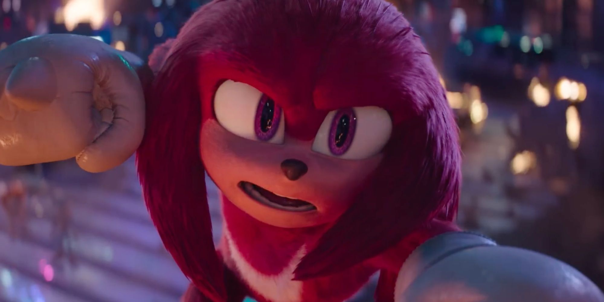 Knuckles in Sonic the Hedgehog 3