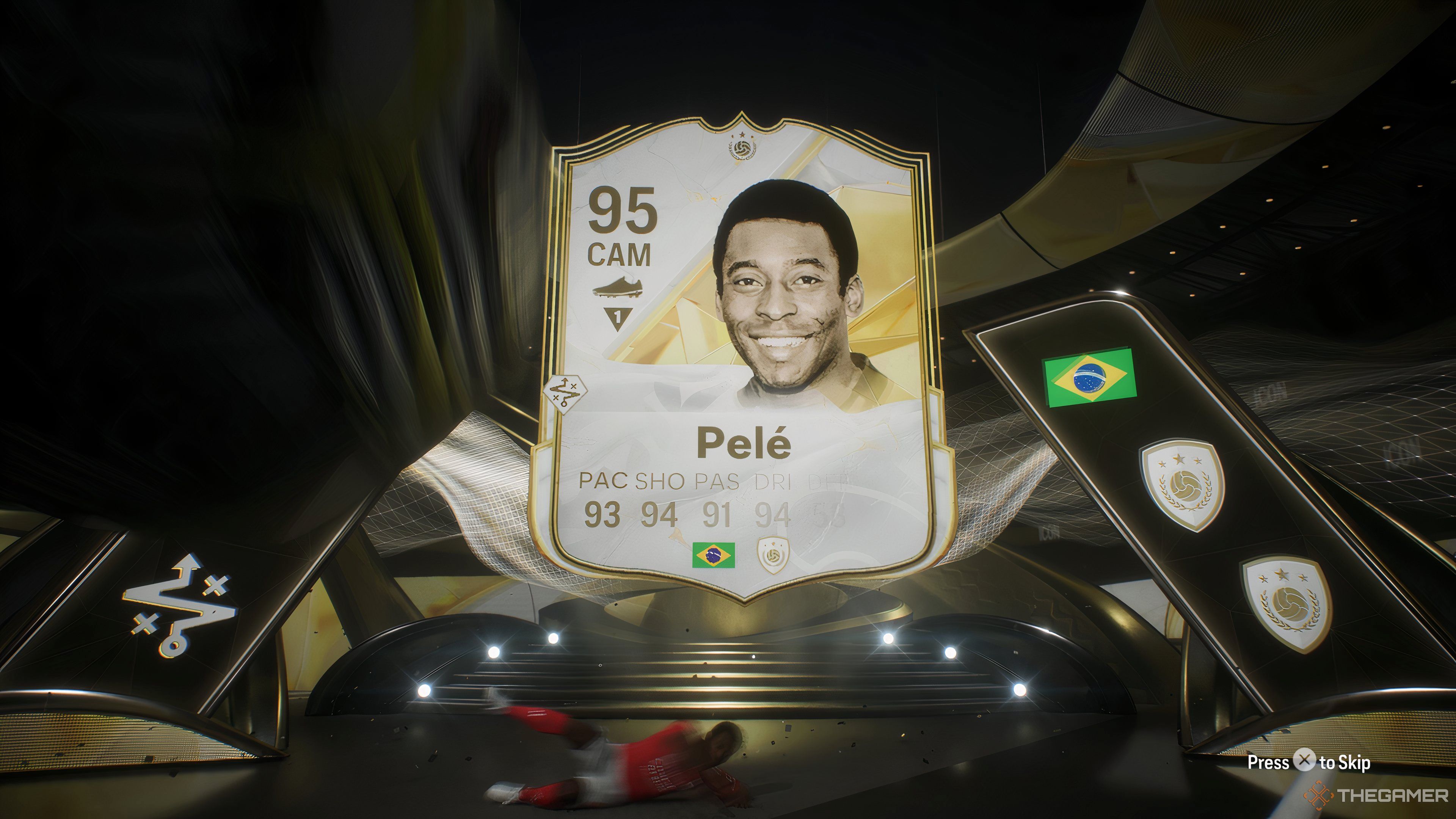 A screenshot of Pele in EA Sports FC 25.