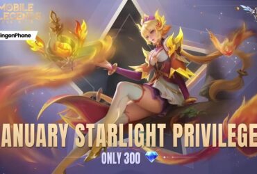 Mobile Legends January 2025 Starlight Pass Zhuxin Skin Cover, MLBB January 2025 Starlight Pass