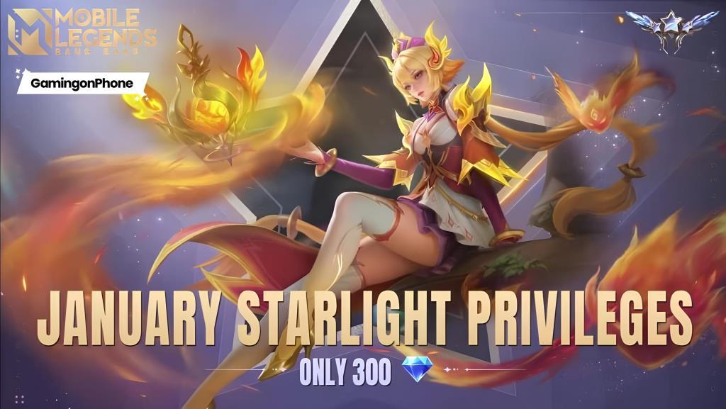 Mobile Legends January 2025 Starlight Pass Zhuxin Skin Cover, MLBB January 2025 Starlight Pass