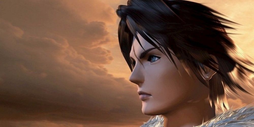 Squall Leonhart in Final Fantasy 8.