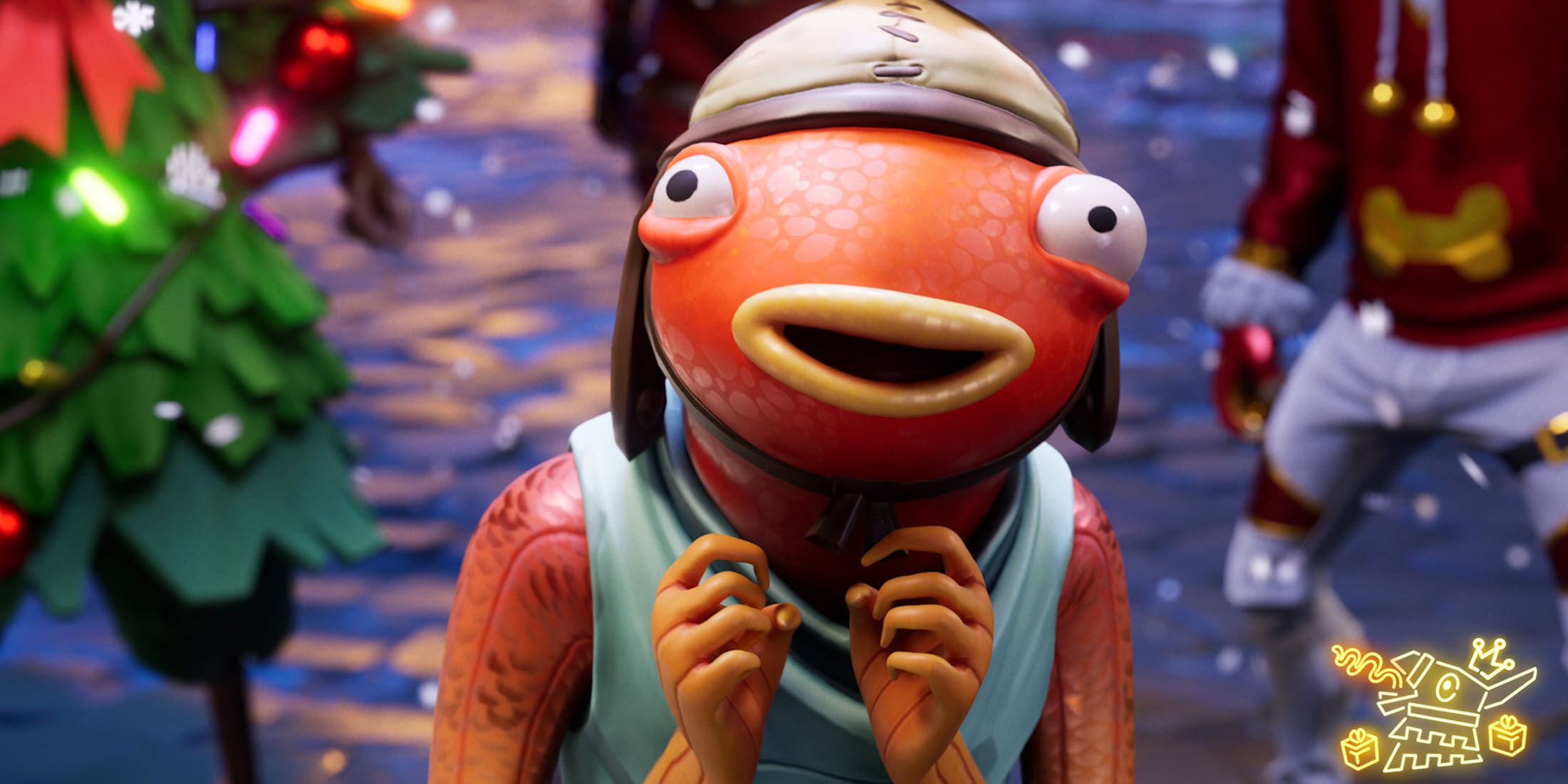 fortnite winterfest fish stick