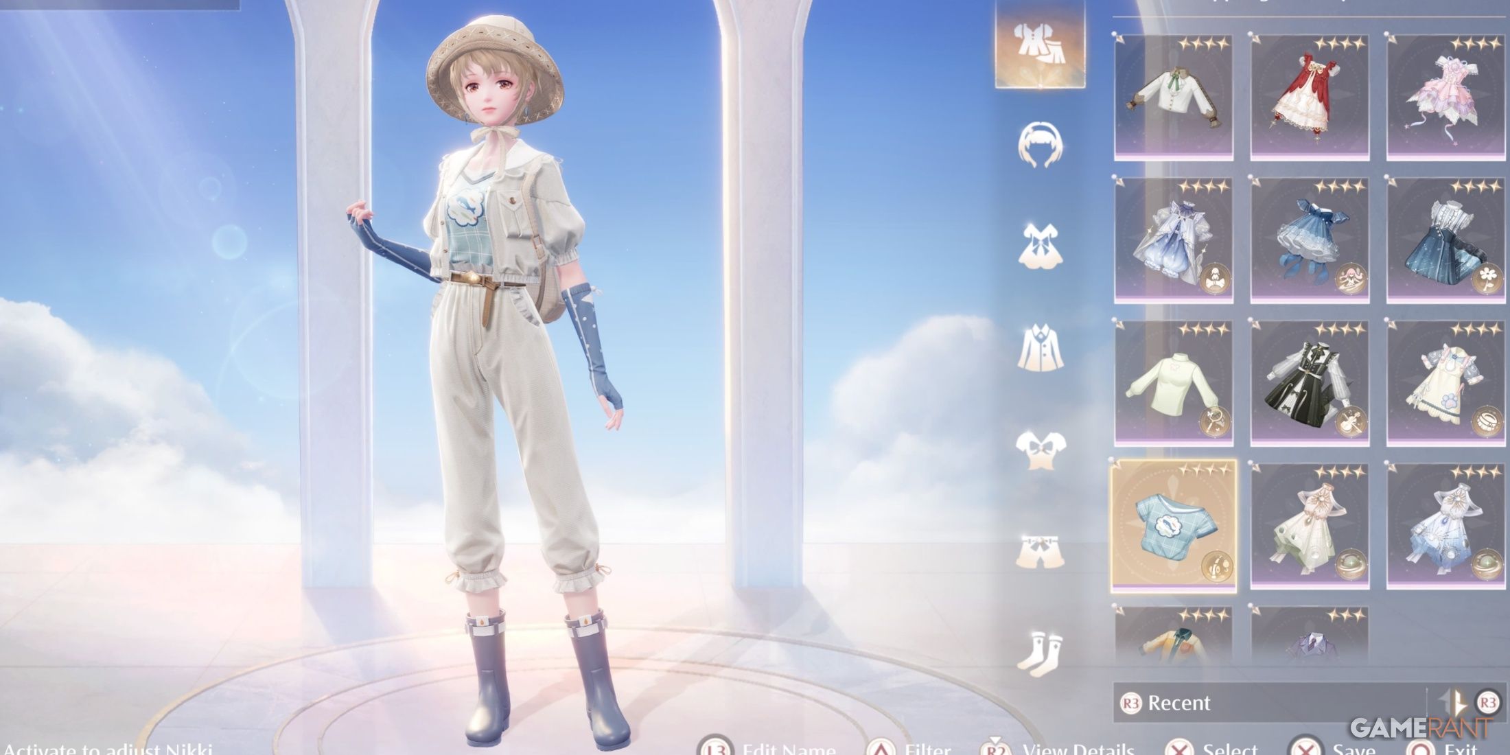 Rippling Serenity Outfit in Infinity Nikki