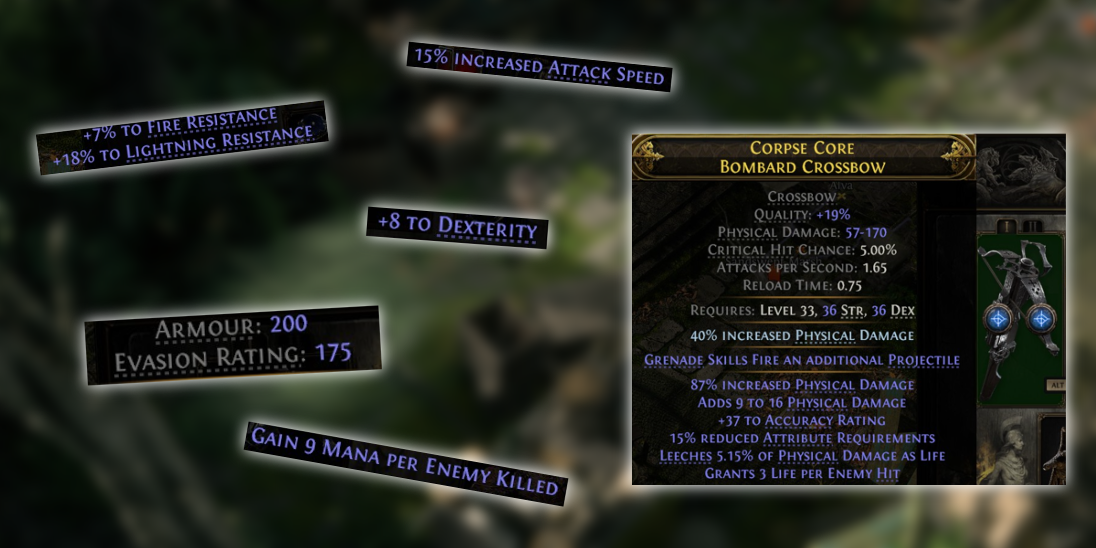 Path of Exile 2 Mercenary Leveling Guide Weapons Items Modifiers Attributes